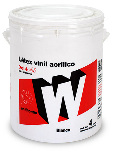 Doble W - Látex Acrílico Interior para uso profesional